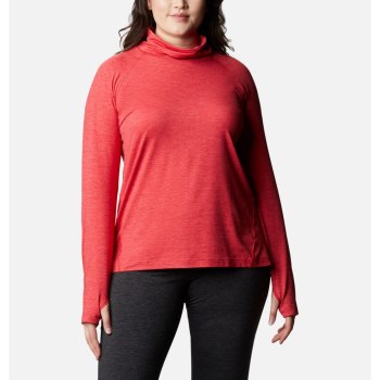 Dámské Mikiny Columbia Bryce Canyon II Turtleneck Plus Size Světle Růžové LTGHYV397